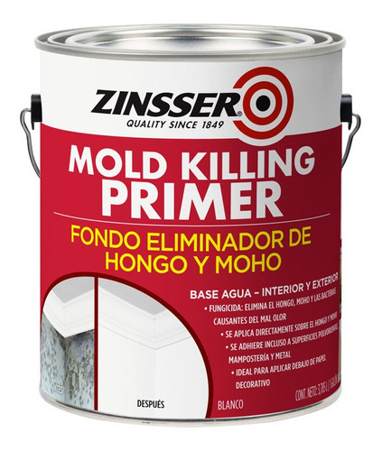 Pintura Primer Antihongo Mold Killing 3,78 Lt - Prestigio