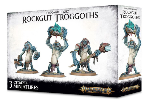 Age Of Sigmar: Gloomspite Gitz Rockgut Troggoths