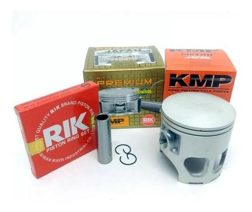 Kit Pistão Kmp Anéis 70mm Rik Premium Crf 230f Todas 4.50