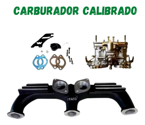 Kit Weber 40 C10/c14 6 Cil Gasolina Calibrado
