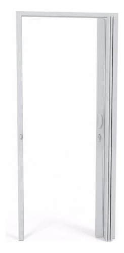Porta Sanfonada Pvc Polifort 210cmx90cm Cinza Jhwt