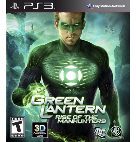 Green Lantern Rise Of The Manhunters Ps3