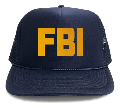 Promotion & Beyond Fbi Navy (texto Dorado) Disfraz De Hallow