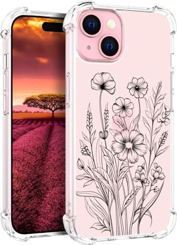 Funda Para iPhone 15 Plus Transparent Plastico-4