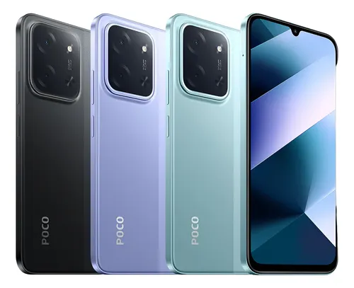 Celular Xiaomi Poco C85 Nfc 128gb Global 6+6gb Ram Preto