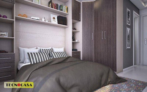 Apartamento Com 2 Dormitórios À Venda, 64 M² Por R$ 260.000,00 - Vila Guilhermina - Praia Grande/sp - Ap4921