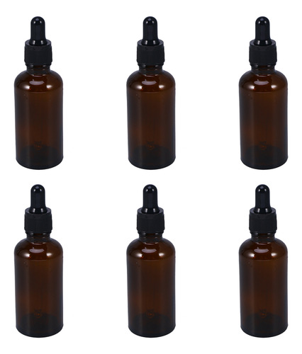 Frascos Cuentagotas De Vidrio De 6 Piezas Frascos Cuentagota