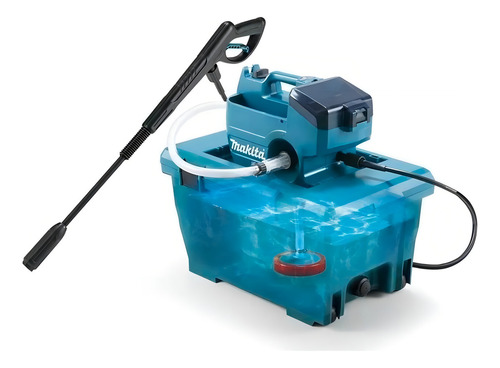 Lavadora Alta Pressao A Bateria 36v Dhw080zk - Makita Cor Azul 18V