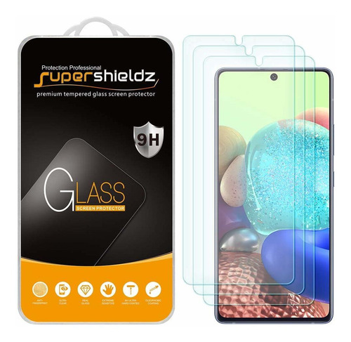 Vidrio Templado Para Samsung A71 [3un.] Supershieldz