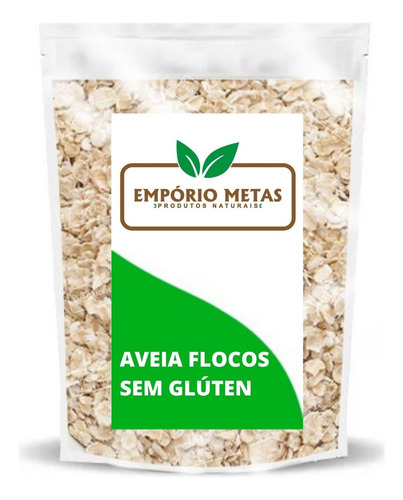 Aveia Flocos Sem Gluten - Natural - 1kg