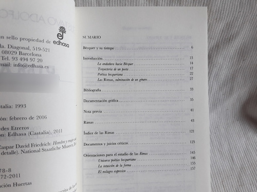 Imagen 4 de 4 de Rimas Gustavo Adolfo Becquer Ed. Castalia