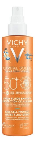 Vichy Idéal Soleil Fps50 Spray Para Niños Pieles Sensibles Protector Solar