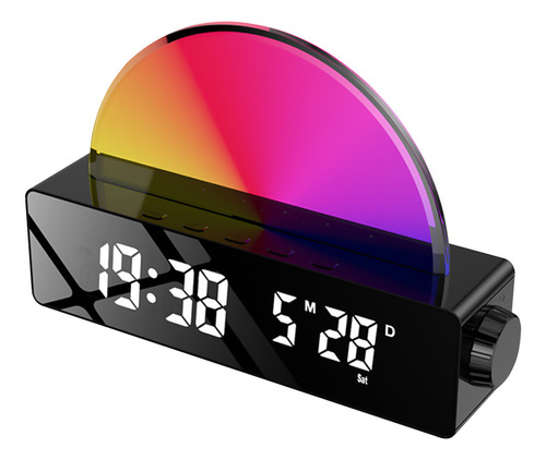 Reloj Despertador Sunset Clock Reloj Electrónico Multifuncio