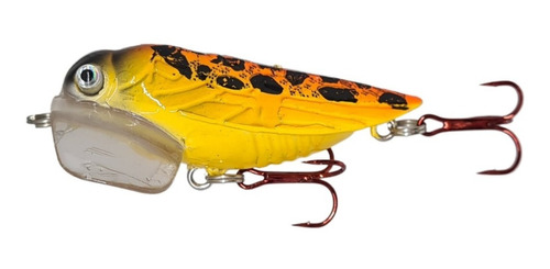 Señuelo Caster Rainbow Fly 5.5cm 8.6g Wobbler Superficie