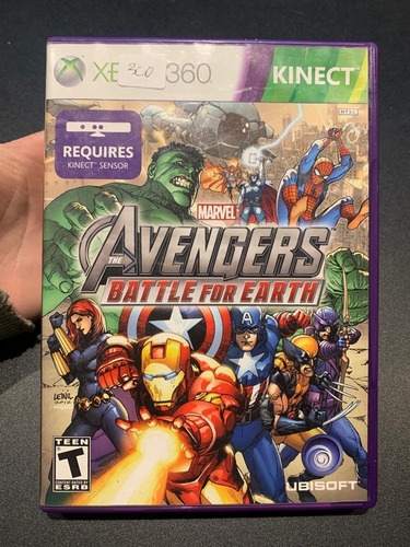 Marvel The Avengers Battle For Earth Xbox 360 Kinect (Usado)