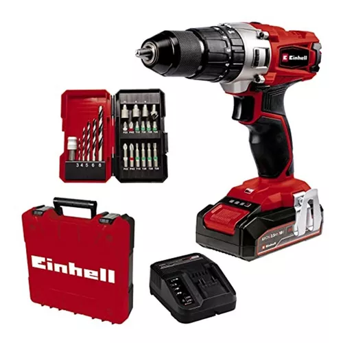 COMBO Einhell Taladro Percutor + Atornillador de impacto TE-TK 18 (CD + CI)  18V