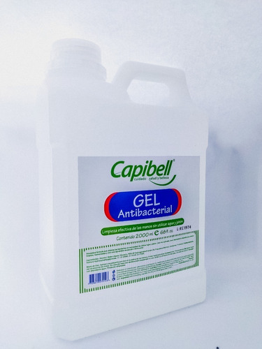 Gel Antibacterial Capibell 2.000 Ml Con Invima