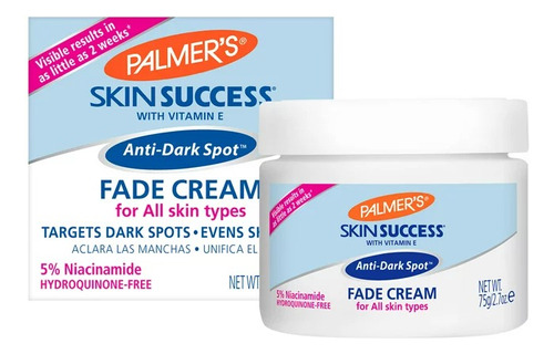 Palmers Skin Sucess Crema Blanqueadora 75gr Todo Tipo Piel