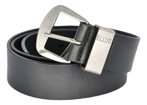 Cinturon Cuero Hombre Ellus Xm990207 Negro Talla M