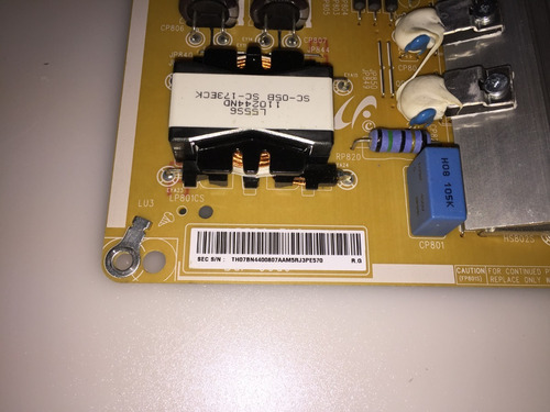 Placa Fuente Smart Tv Led Samsung Un55ku6000g, Impecable!