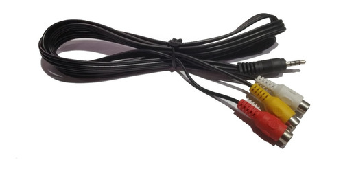 Cable Plug 3.5mm A 3 Rca Hembra (plug 4 Polos)