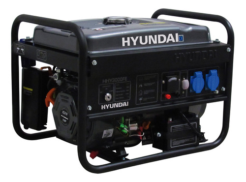 Generador Portátil Grupo Electrógeno Hyundai Hhy3000fe 3000w