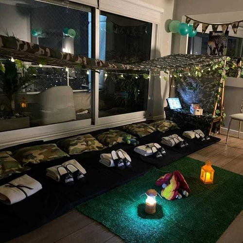 Alquiler Pijamada Party Carpas Tipis Y Tolder