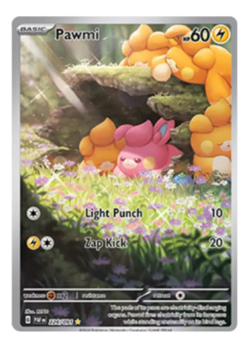 Paldean Fates - 226/091- Pawmi (shiny)