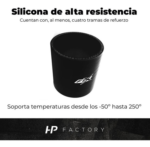 Imagen 5 de 11 de Manguera Silicona Recta 4´ Negro Ftx Fueltech