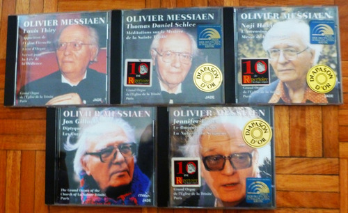 Olivier Messiaen 5 Cds Orgue De La Trinité Paris  (ee)
