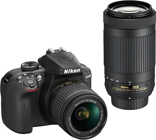 Nikon D Dslr Camera With Af-p Dx Nikkor 18-55mm F/3.5-5.6g .