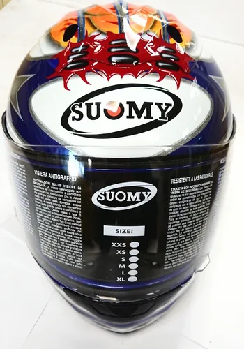 Casco Suomy Trek Azul Talle Xxl Env o gratis