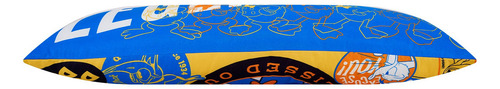 Almohada Súper Jumbo Donald Legend - Providencia Color Azul/amarillo