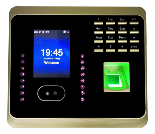 Uf100plus Wifi Sistema Biométrico De Asistencia Facial