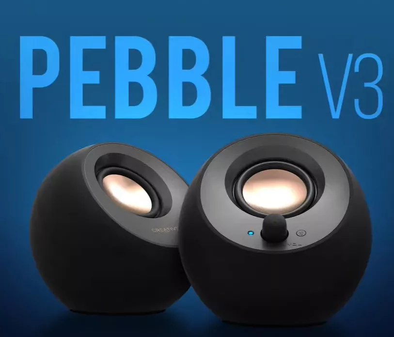 Conoce los parlantes Pebble V3