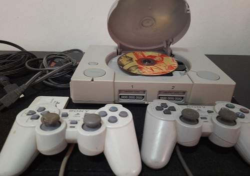 Playstation 1 (ps1) Original - Completo E Funcionando | Relíquia Branco