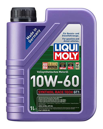 Aceite De Competición Synthoil Race Tech Gt1 10w-60