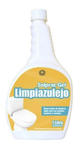 Gel Limpiador De Azulejos 1lt (limpiazulejo) Solprac 9318