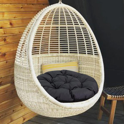 Sillas Colgantes Silla De Mimbre Silla De Jardín Negro