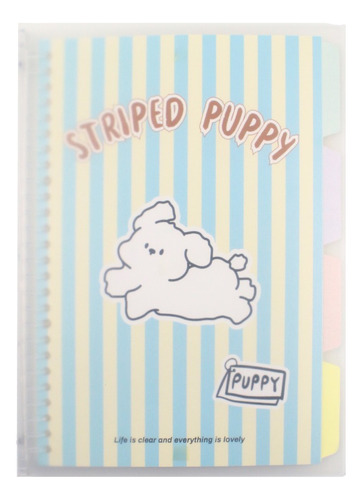 Caderno Fichário Puppyb5