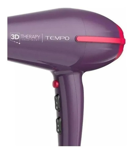 Secador De Pelo Ga.ma Italy Tempo 3d Ceramic Ion 110v/220v