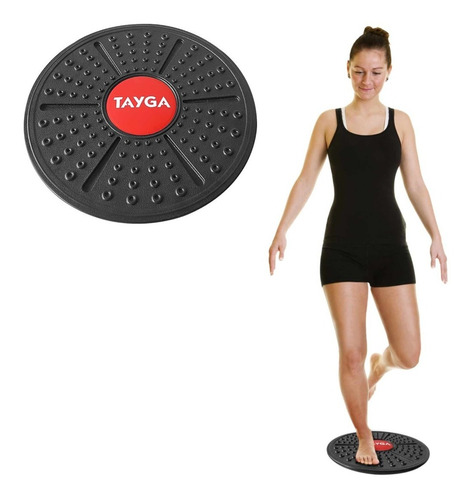 Tabla Equilibrio Antideslizante Yoga Tayga Balance Board