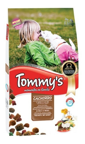 Imagen 1 de 3 de Ración Para Perro Tommys Cachorro 15kg + Envio Gratis