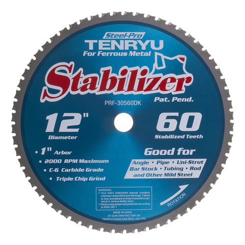 Tenryu Arbor Tcg Steel-pro Estabilizador Corte Seco Hoja