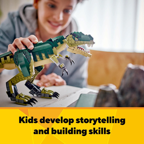 Lego Creator Juguete 3 En 1 T.rex, Se Transforma De T.rex A