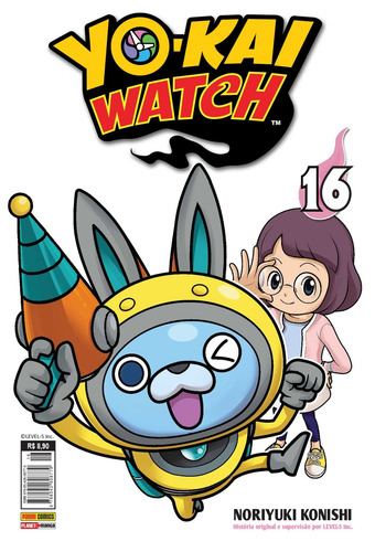 Yo-Kai Watch - Volume 16, de Konishi, Noriyuki. Editora Panini Brasil LTDA, capa mole em português, 2018