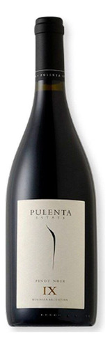 Vino tinto argentino Pulenta Estate IX Pinot Noir 750ml