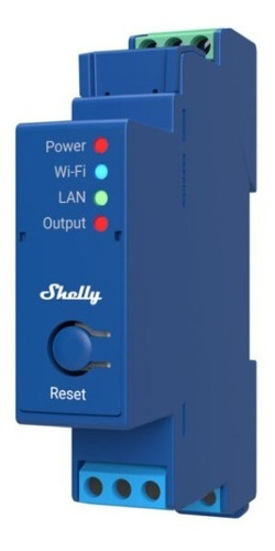 Imagen 1 de 2 de Shelly Pro 1 - Relé Wifi Iot Profesional - Riel Din
