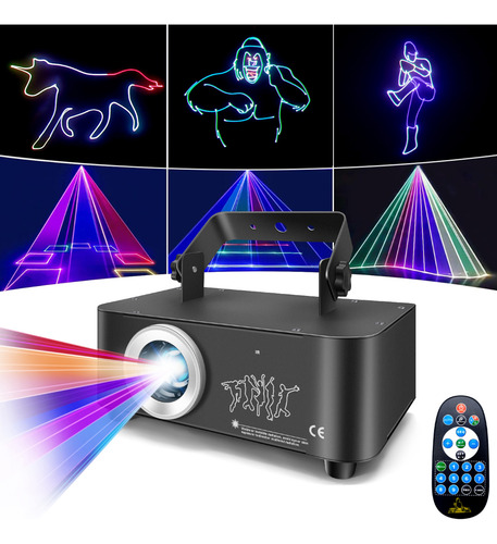 Noche De Animación De Luces De Escenario, Espectáculo Decora