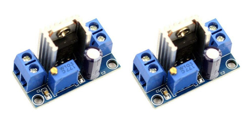 Devmo Lm317 - Convertidor Dc-dc (2 Piezas, Mdulo De Circuito